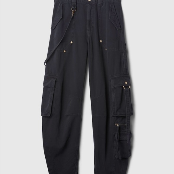 NWT Gap x Cult Gaia Barrel Cargo pants size 4 - Picture 5 of 5